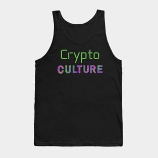 Cryptocurrency Culture Tank Top